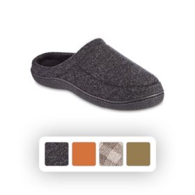Isotoner Men’s Classic Comfort Hoodback Slipper