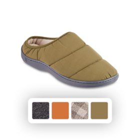 Isotoner Men’s Classic Comfort Hoodback Slipper