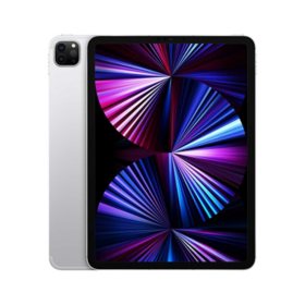 Apple iPad Pro 11" 128GB (2021 Model) with Wi-Fi + Cellular (Choose Color)