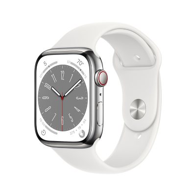 Apple Watch Series 8 GPS + Cellular 45mm Stainless Steel Case with