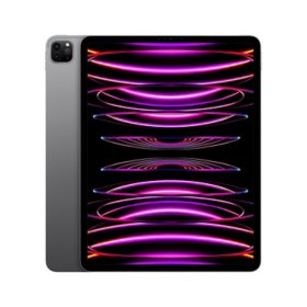 Apple iPad Pro 12.9" (2022 Latest Model) with Wi-Fi (Choose Color and Capacity)