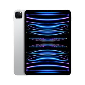 Apple iPad Pro 11" - 2022 Latest Model - with Wi-Fi - Choose Color and Capacity 
