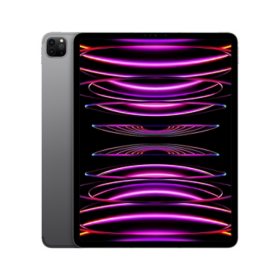 Apple iPad Pro 12.9" (2022 Latest Model) with Wi-Fi + Cellular (Choose Color and Capacity)