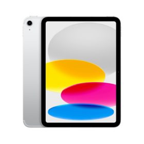 Apple iPad 10.9" (10th Generation 2022 Latest Model) with Wi-Fi + Cellular (Choose Color and Capacity)