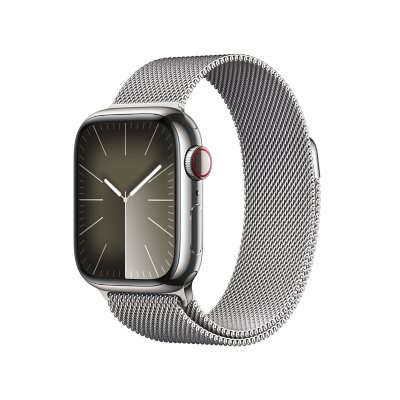 Apple Watch Series 9 GPS Cellular 41mm Stainless Steel Blood Oxygen Feature Choose Case and Color Sam s Club