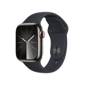 Apple Watch Series 9 GPS + Cellular 41mm Stainless Steel Blood Oxygen Feature, Choose Case and Color