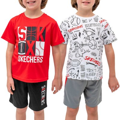 Skechers Toddler Boys 4 Pack Tees & Shorts - Sam\'s Club