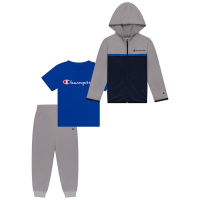 Dialoog Warmte Dicteren Champion Toddler Boys' Active Hoodie, Joggers and T-Shirt Set - Sam's Club