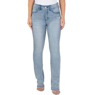 Seven7 Tummy-less Slim Bootcut Jean in Blue