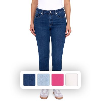 Seven 7 Ladies High Rise Slim Straight Jean - Sam's Club