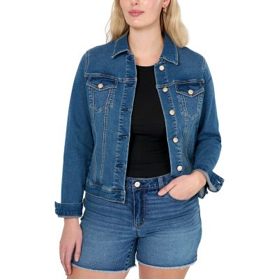 Ladies blue cheap jean jacket