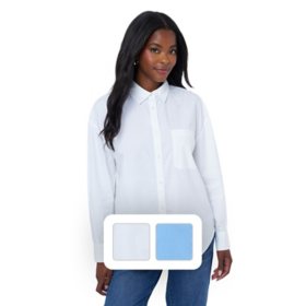 Edited by Remi Bader Women's Oversized Button-Down Shirt