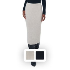 Edited by Remi Bader Women's Ribbed Sweater Skirt