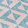 Pink/Aqua, variant on Jill Zarin Napa Outdoor Rug