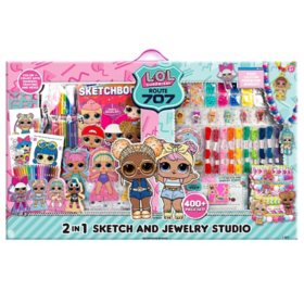 LOL Surprise! Route 707 2-in-1 Sketch and Jewelry Studio