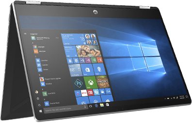 HP Pavilion x360 15.6" HD Convertible Touchscreen Laptop ...