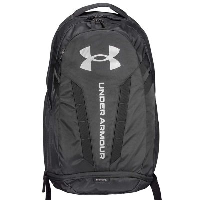 Under Armour Hustle 5.0 Backpacks 1361176 Black Black Silver