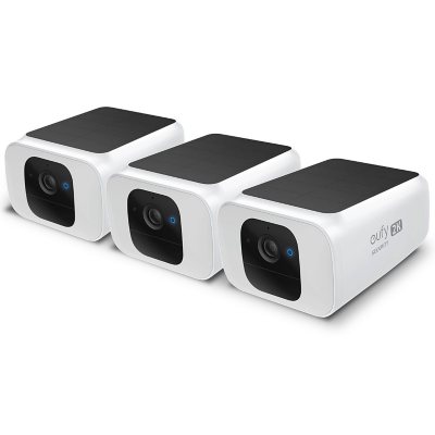 eufy SoloCam S40 Wireless Outdoor 2K Security Camera with Integrated Solar Panel, 3 Pack
