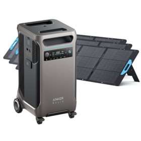 Anker Solix F3800 with 3 200W solar panels 