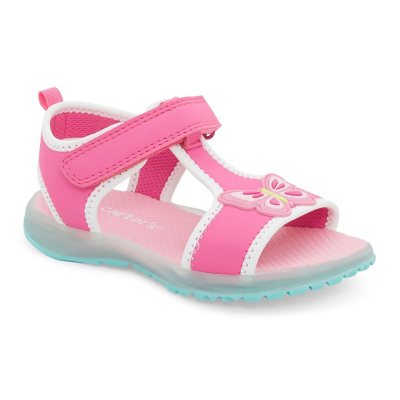 Carter's rainbow light hot sale up sandals