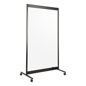 Clear Acrylic Mobile Room Divider