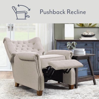 Saybrook Tufted Cushion Recliner - Bed Bath & Beyond - 32248426