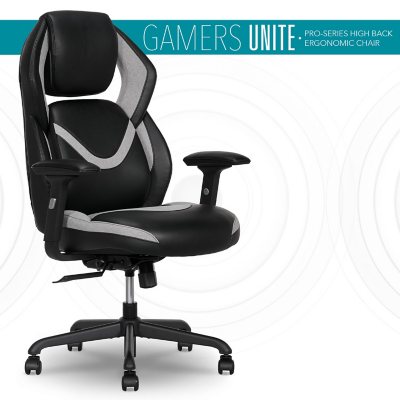 Gamers Unite Pro Series High Back Ergonomic Chair with AIR Lumbar Sam s Club