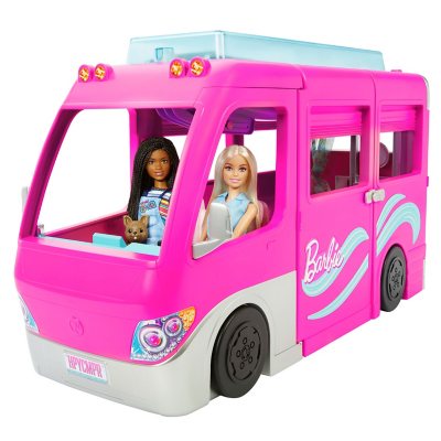 Barbie camper for kids to drive sale