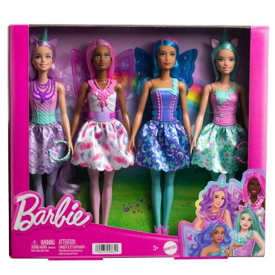 Mattel Barbie Toys Dreamy Kitchen Girl's Birthday Gift Pretend Play Toys  House Simulation Kitchen Toy Fashion Dolls for Girls