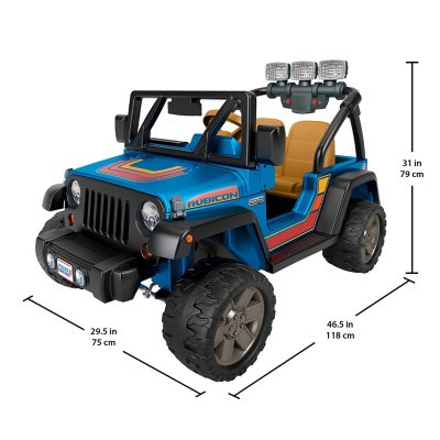 Power wheels shop jeep wrangler assembly