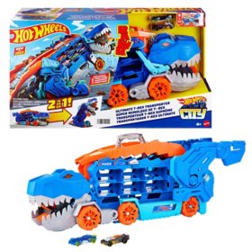 Hot Wheels Ultimate T-Rex Transporter Playset