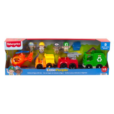 Fisher-Price Little People Toddler Playset with Figures & Toy Car