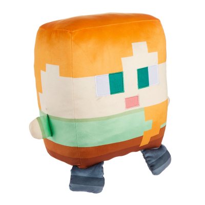 Mattel Minecraft Cuutopia Peluche Creeper 25,4 cm, poupée oreiller