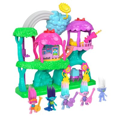 Imaginext Trolls Lights and Sounds Rainbow Treehouse Bundle - Sam's Club