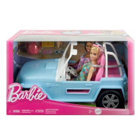 Barbie Dolls Vehicle with Accessories