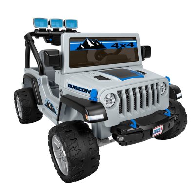 Fisher Price Power Wheels Adventure Jeep Wrangler Battery Powered