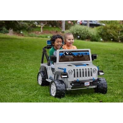 Fisher Price Power Wheels Adventure Jeep Wrangler Ride On Sam s Club