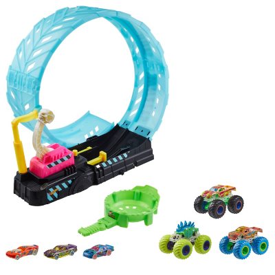 Hot wheels monster truck track set online