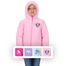 Character Toddler & Girls Reversible Jacket