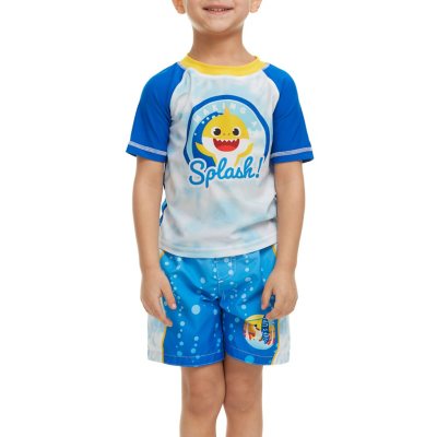 Baby shark swim trunks online