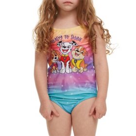 Licensed Girls One Piece Swimsuit