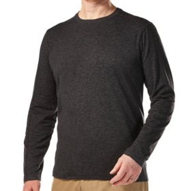 free country men's brushed crew neck shirt