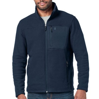 Textured Mountain Fleece Jacket - Men's