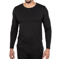 Free Country Men's Microtech Heat Base Layer Long Sleeve Top - 2 Pack