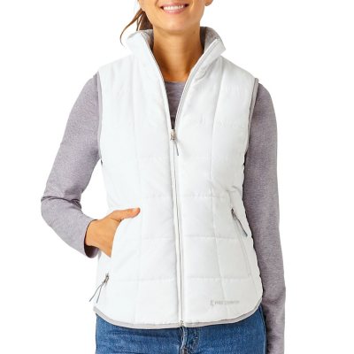 Kohls womens puffer vest best sale