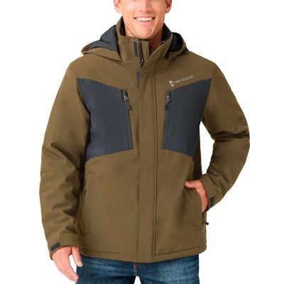 free country men's thermo stretch softshell ski jacket