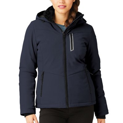 Free country women's softshell shop jacket with detachable hood