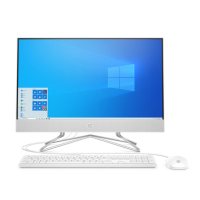 HP - 23.8" All-in-One Desktop -  AMD Ryzen 3 3250U Processor -  8GB Memory - 1TB Hard Drive - USB White Wired Keyboard and Mouse Combo - HP Privacy Camera - 2 Year Warranty Care Pack - Windows OS