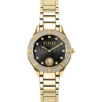 Versus Versace Women's Canton Road Gold-tone Stainless Steel Bracelet Watch, 38mm		