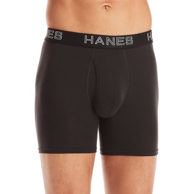 Hanes Ultimate® Men's Underwear Comfort Flex Fit® Total Support Pouch®  Boxer Brief - Black/Grey, 4 pk - Kroger